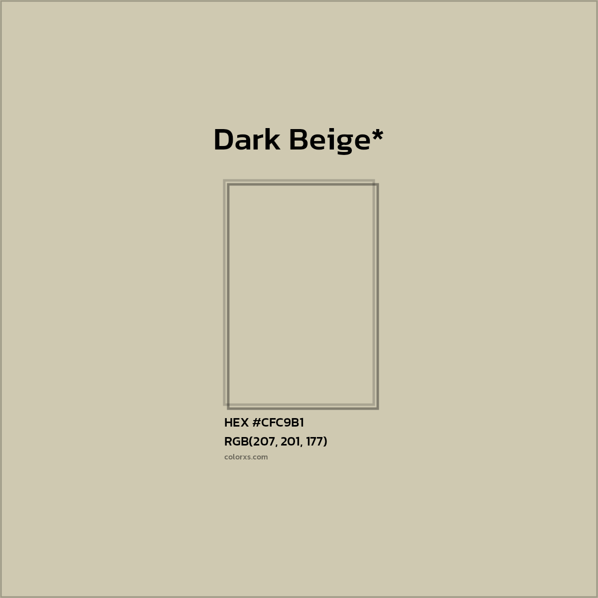 HEX #CFC9B1 Color Name, Color Code, Palettes, Similar Paints, Images