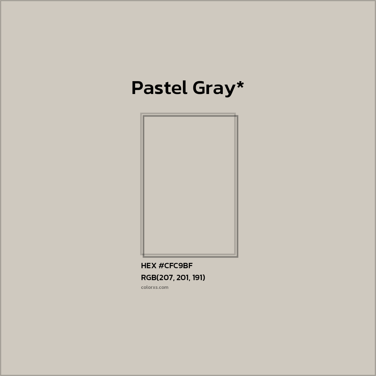 HEX #CFC9BF Color Name, Color Code, Palettes, Similar Paints, Images
