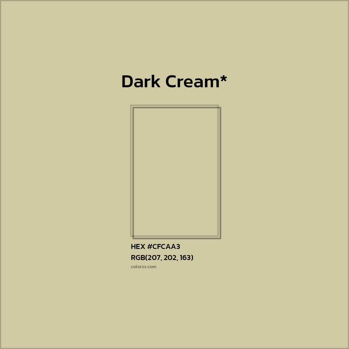 HEX #CFCAA3 Color Name, Color Code, Palettes, Similar Paints, Images