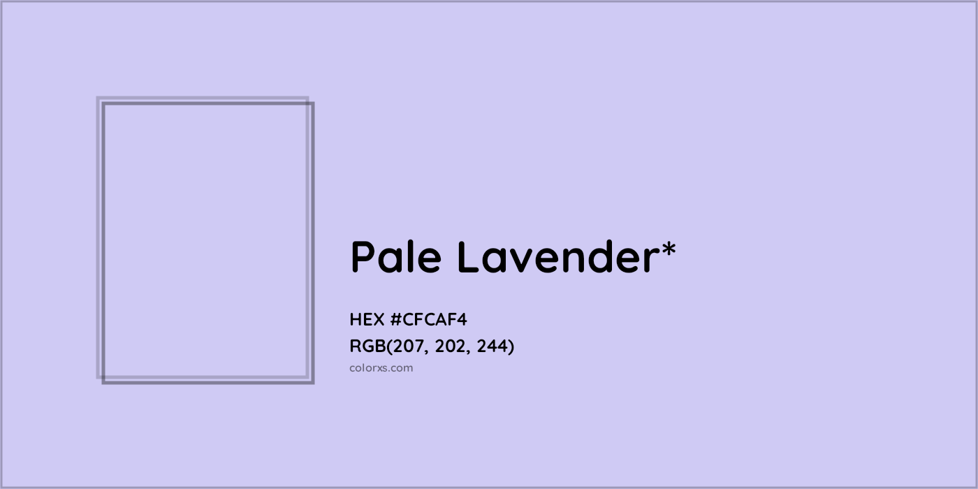HEX #CFCAF4 Color Name, Color Code, Palettes, Similar Paints, Images
