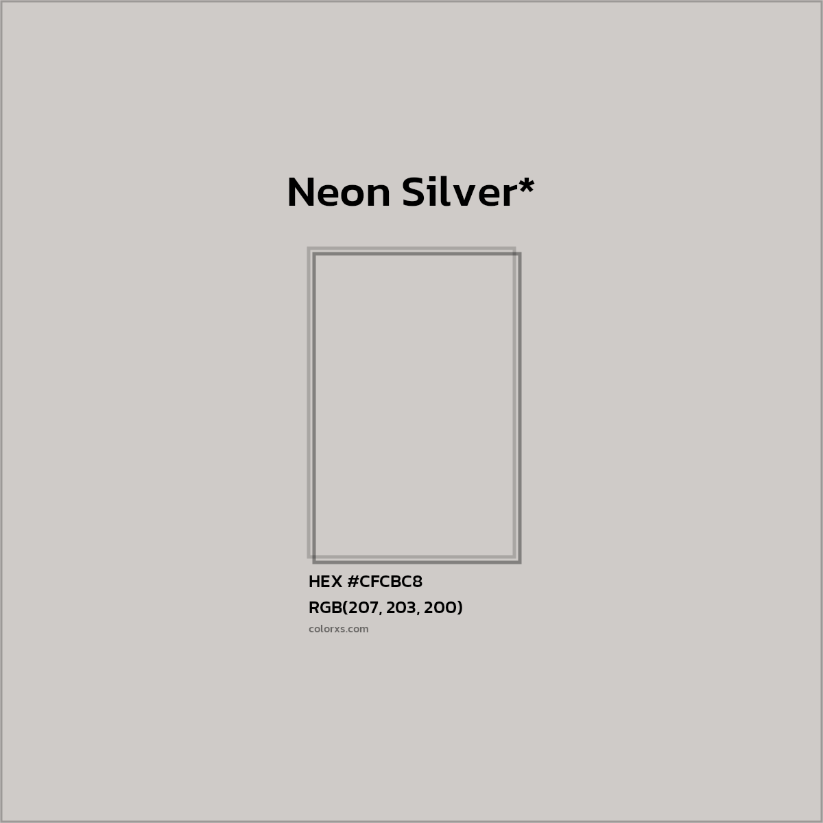 HEX #CFCBC8 Color Name, Color Code, Palettes, Similar Paints, Images