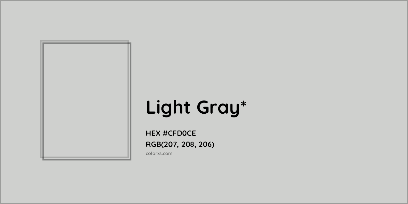 HEX #CFD0CE Color Name, Color Code, Palettes, Similar Paints, Images