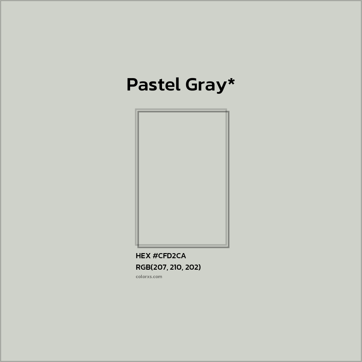 HEX #CFD2CA Color Name, Color Code, Palettes, Similar Paints, Images