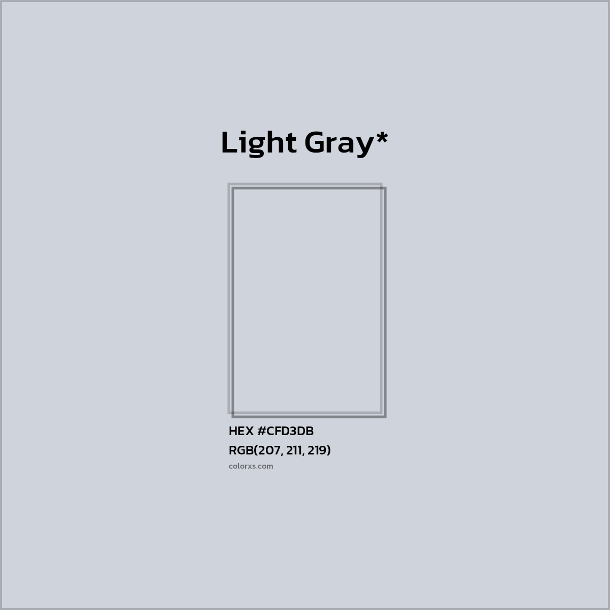 HEX #CFD3DB Color Name, Color Code, Palettes, Similar Paints, Images