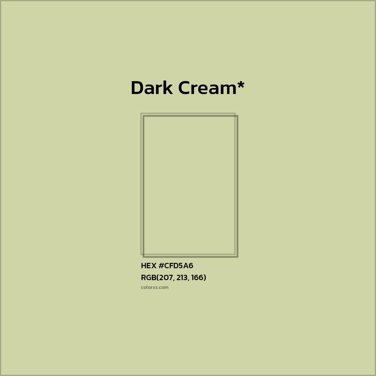 HEX #CFD5A6 Color Name, Color Code, Palettes, Similar Paints, Images
