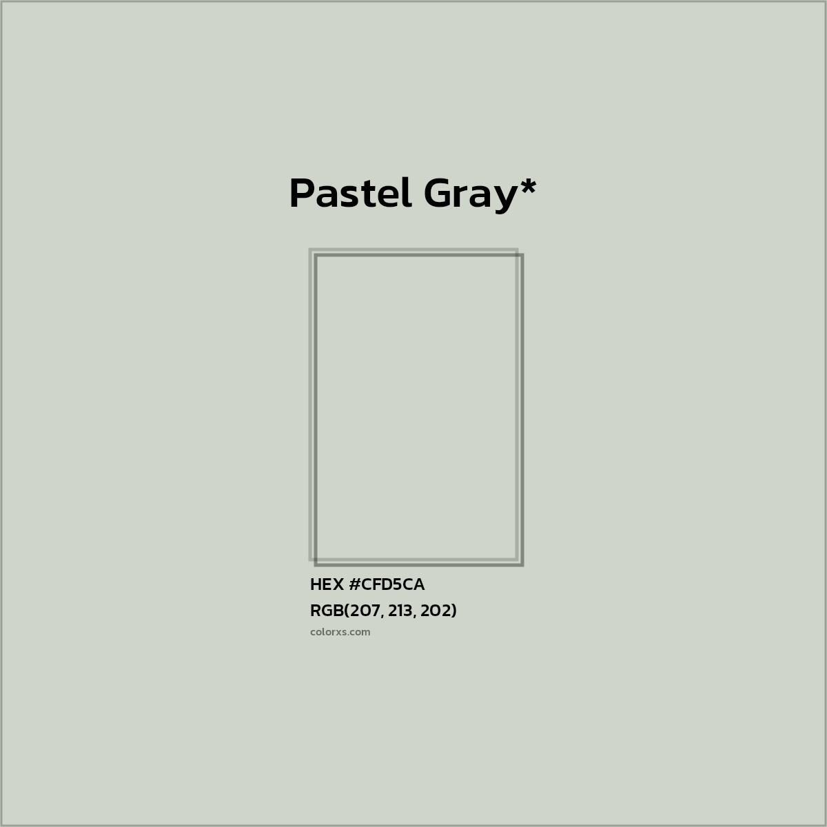 HEX #CFD5CA Color Name, Color Code, Palettes, Similar Paints, Images