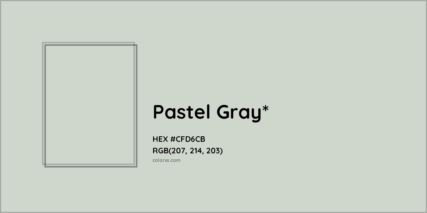 HEX #CFD6CB Color Name, Color Code, Palettes, Similar Paints, Images