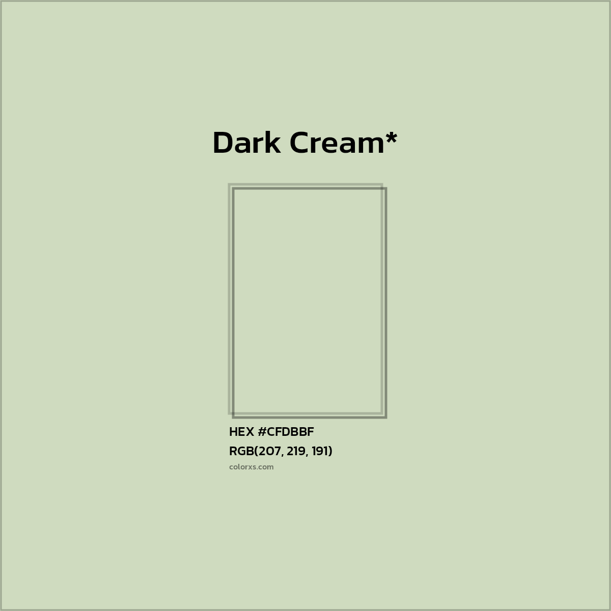 HEX #CFDBBF Color Name, Color Code, Palettes, Similar Paints, Images