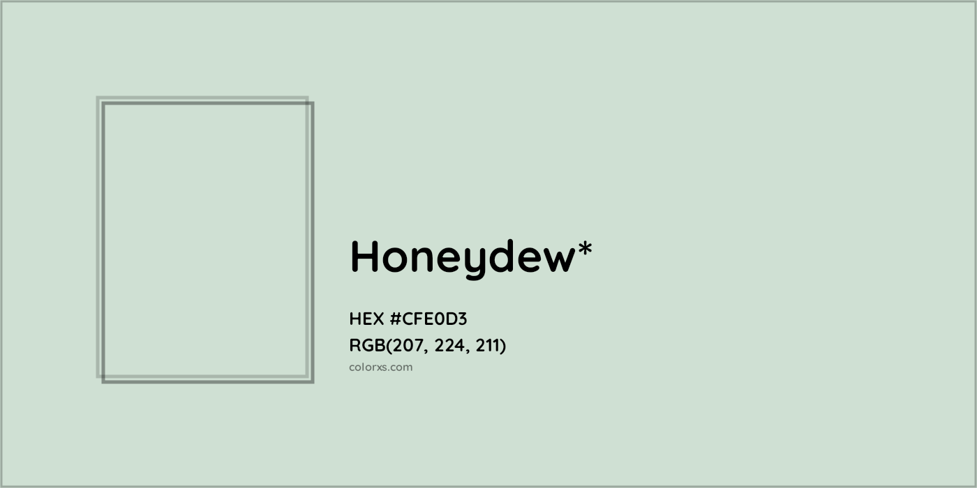 HEX #CFE0D3 Color Name, Color Code, Palettes, Similar Paints, Images