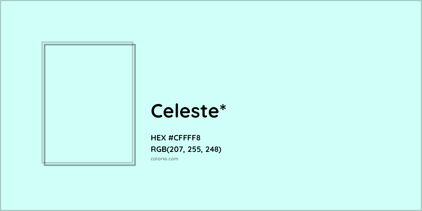 HEX #CFFFF8 Color Name, Color Code, Palettes, Similar Paints, Images