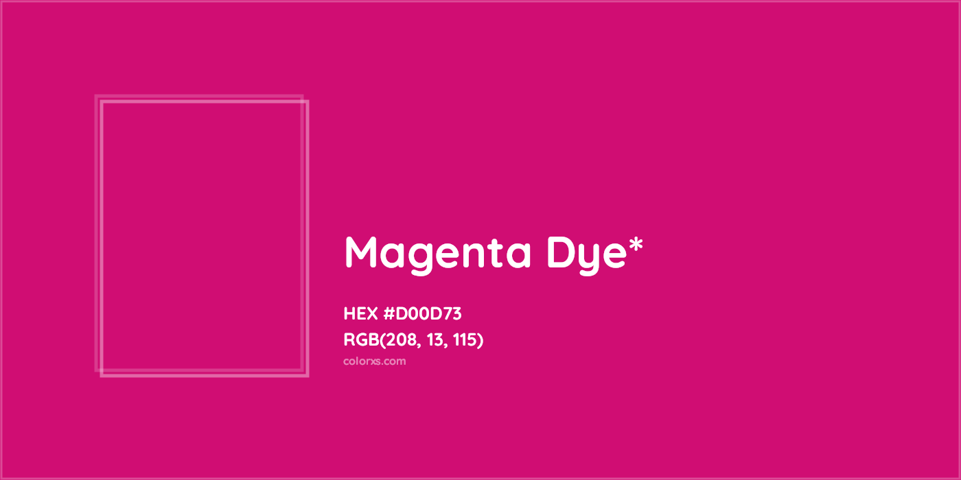 HEX #D00D73 Color Name, Color Code, Palettes, Similar Paints, Images