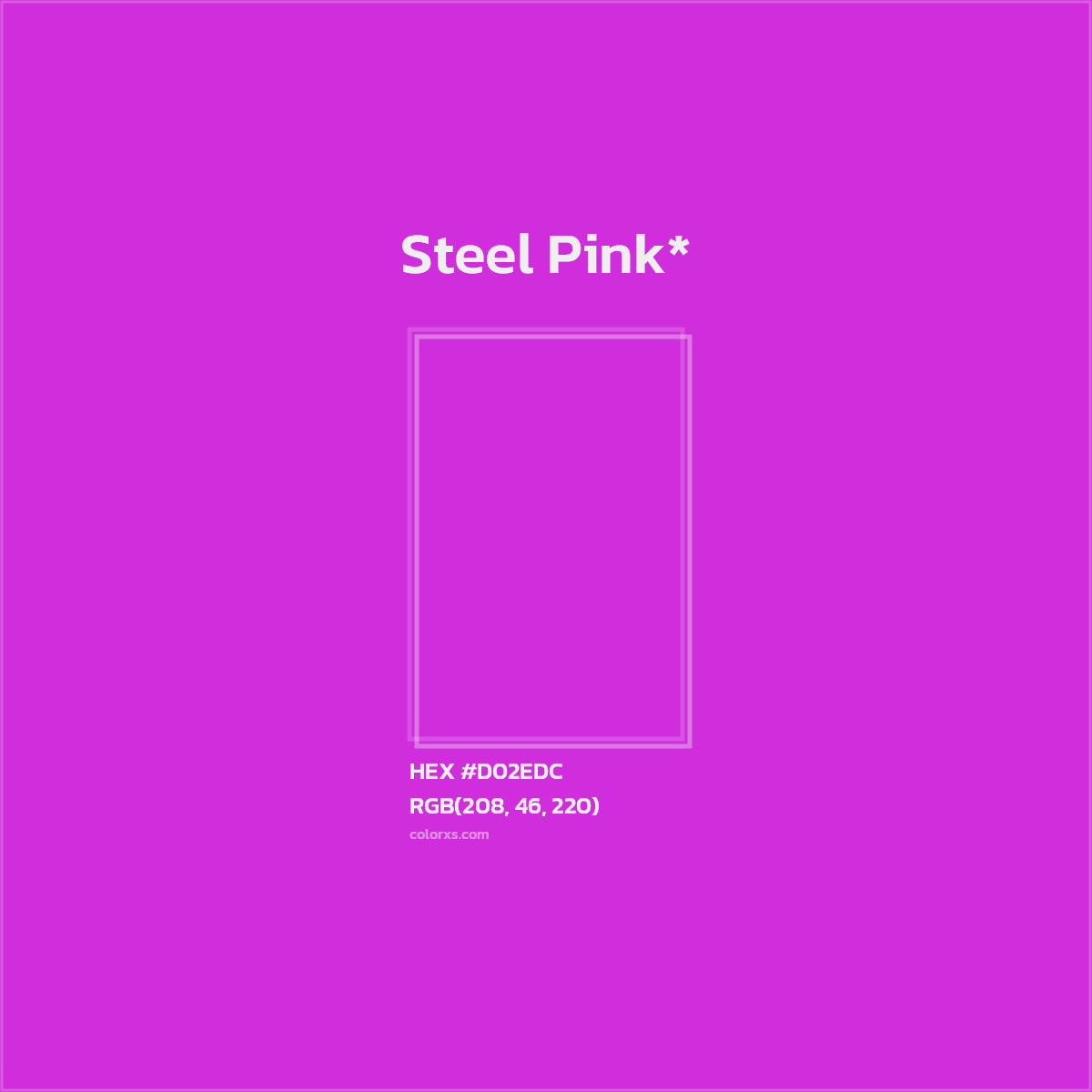 HEX #D02EDC Color Name, Color Code, Palettes, Similar Paints, Images