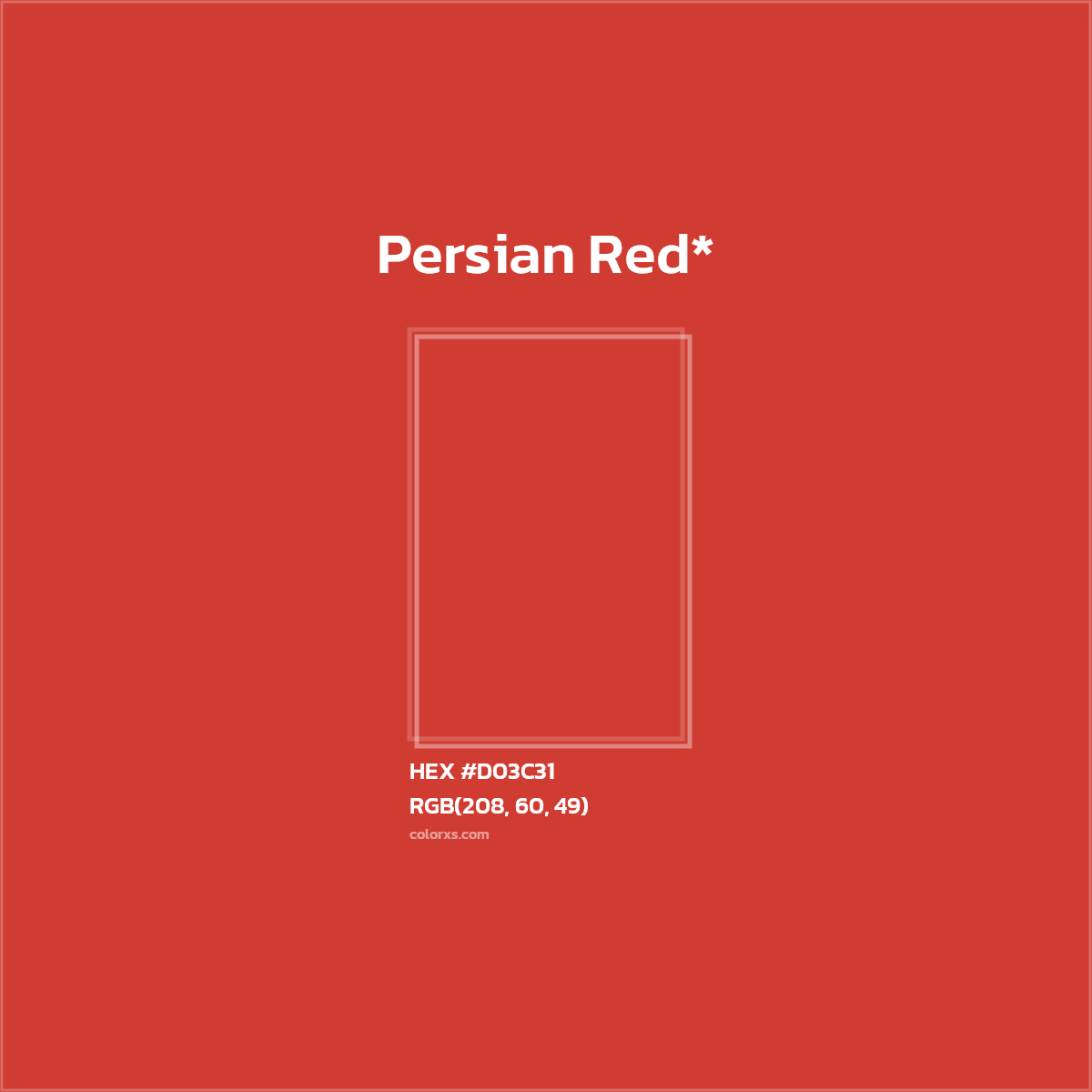 HEX #D03C31 Color Name, Color Code, Palettes, Similar Paints, Images