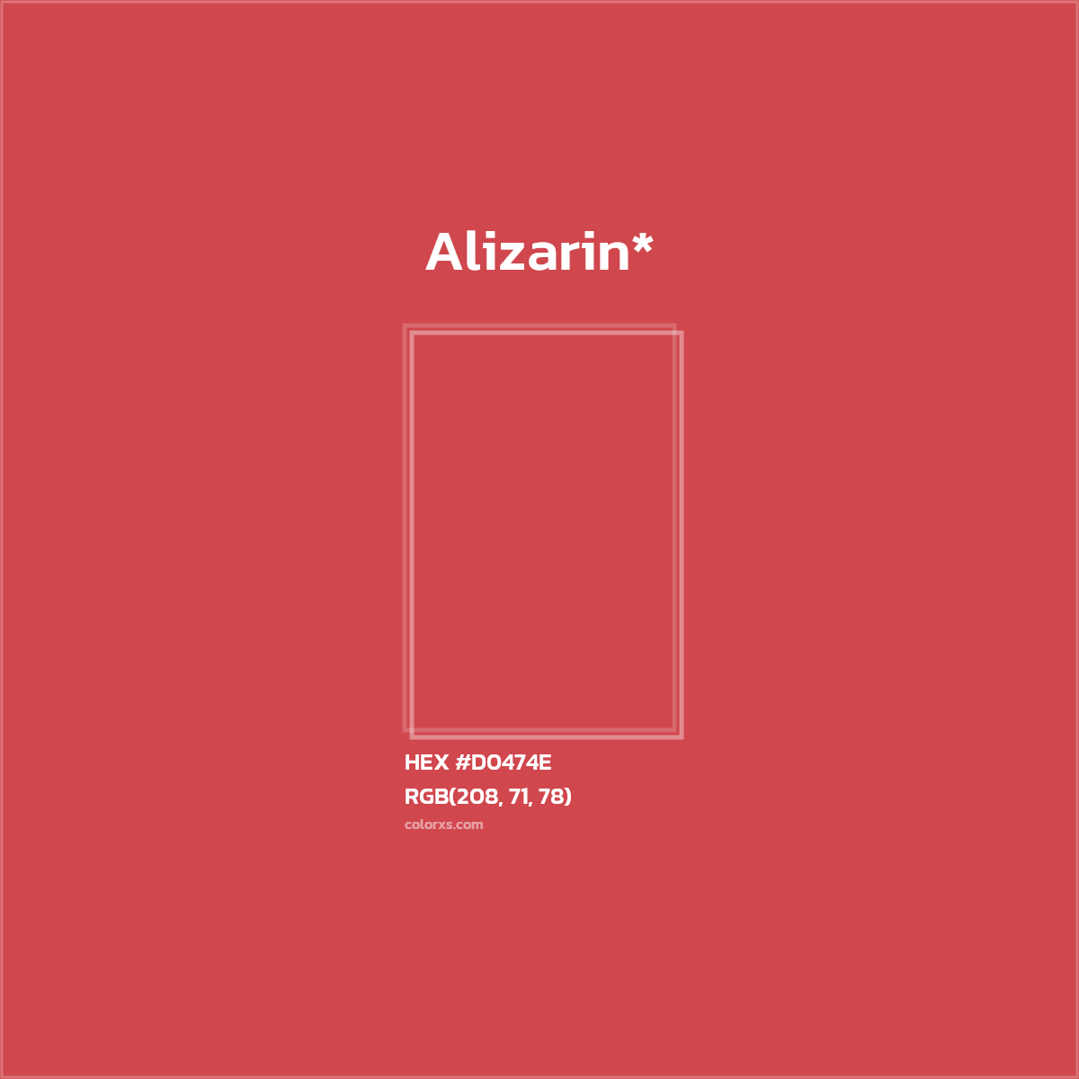 HEX #D0474E Color Name, Color Code, Palettes, Similar Paints, Images