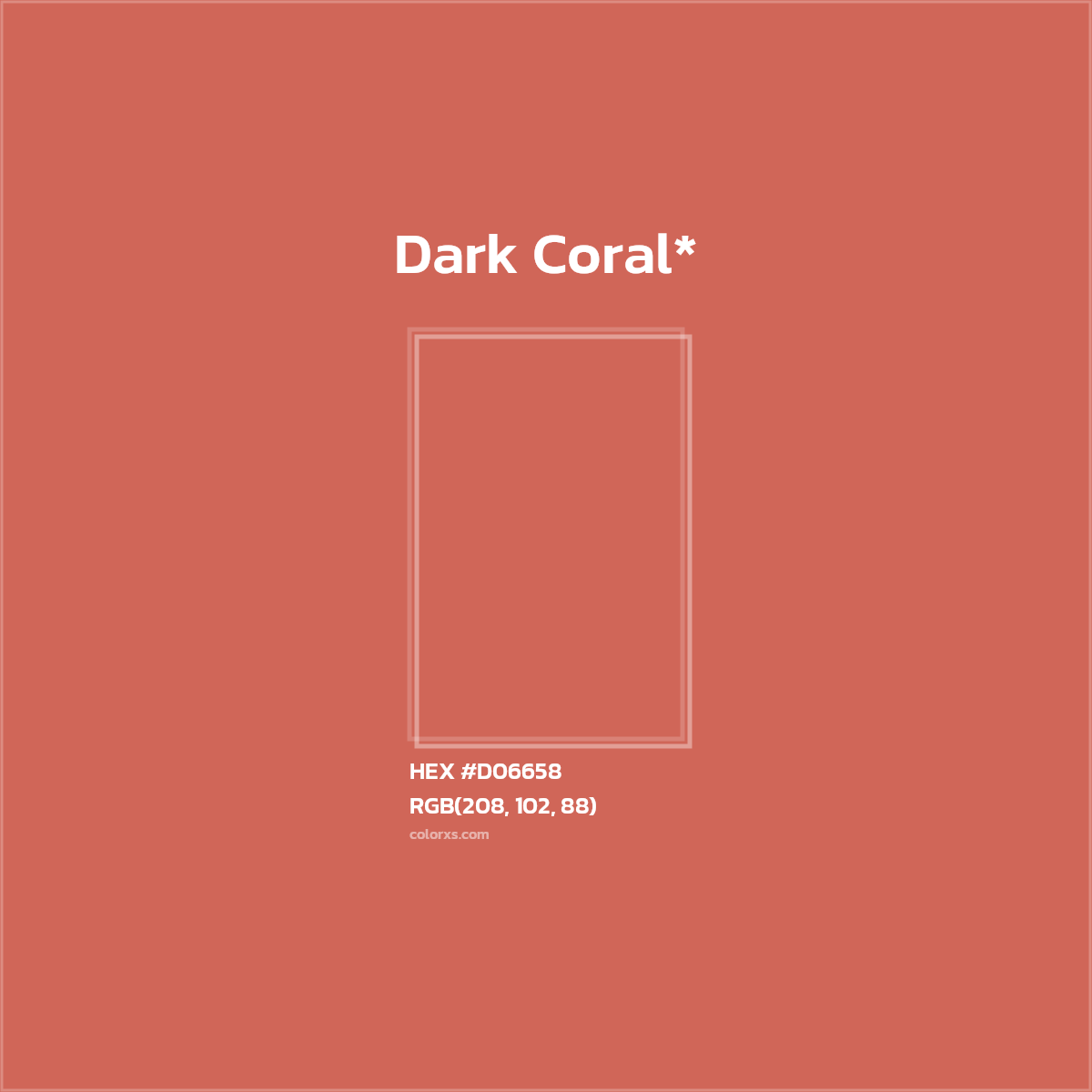 HEX #D06658 Color Name, Color Code, Palettes, Similar Paints, Images