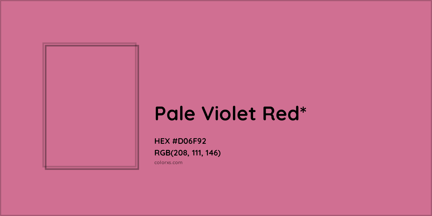 HEX #D06F92 Color Name, Color Code, Palettes, Similar Paints, Images