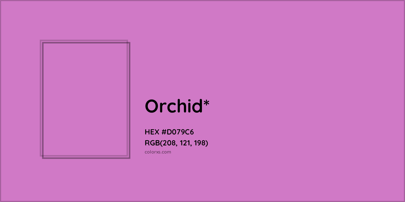 HEX #D079C6 Color Name, Color Code, Palettes, Similar Paints, Images