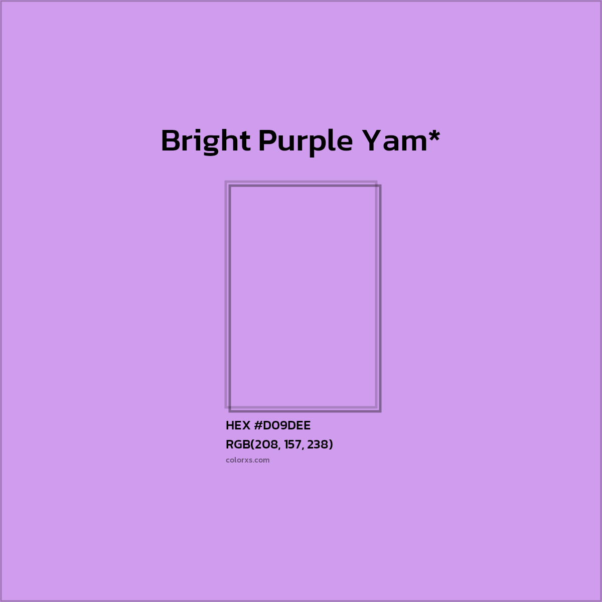 HEX #D09DEE Color Name, Color Code, Palettes, Similar Paints, Images