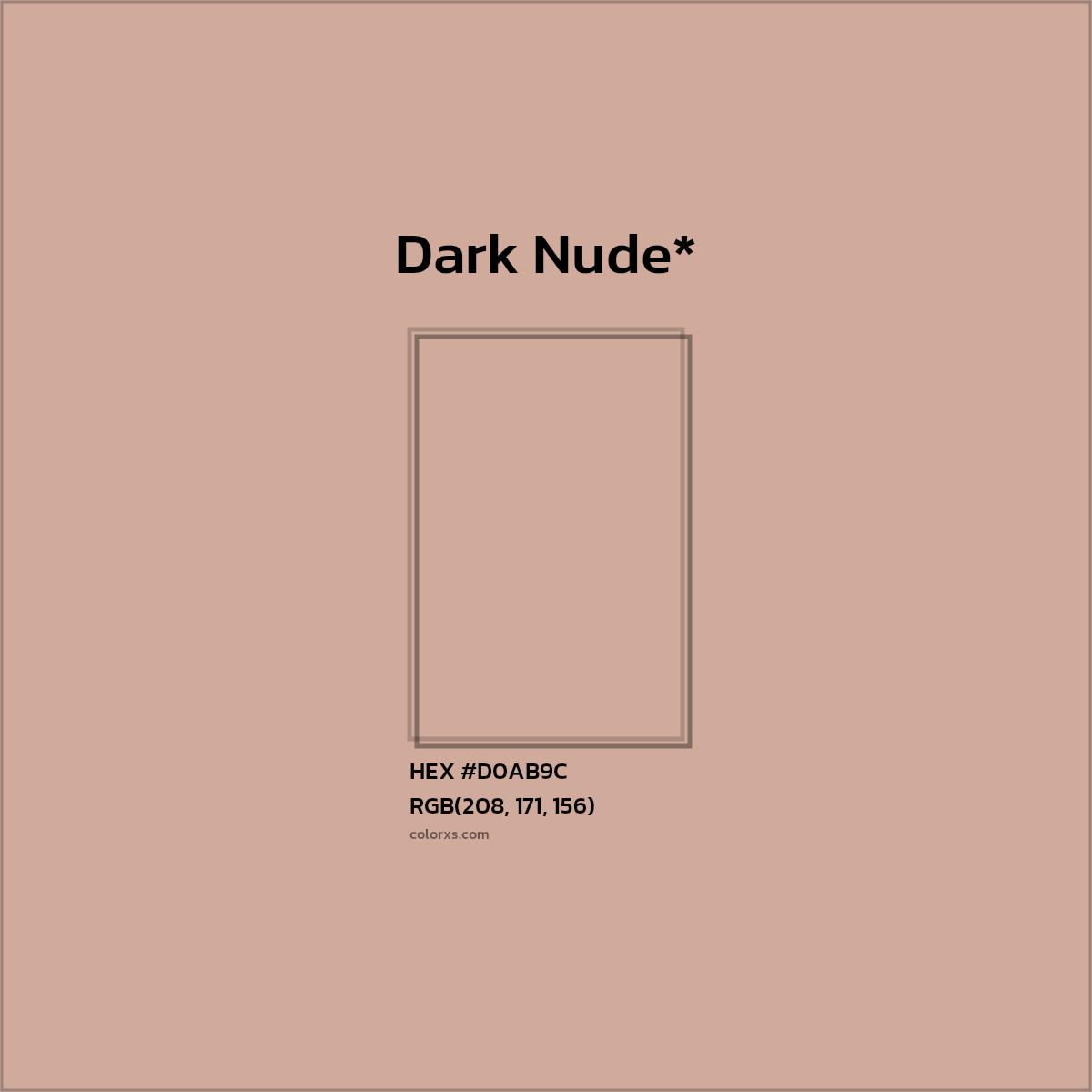 HEX #D0AB9C Color Name, Color Code, Palettes, Similar Paints, Images