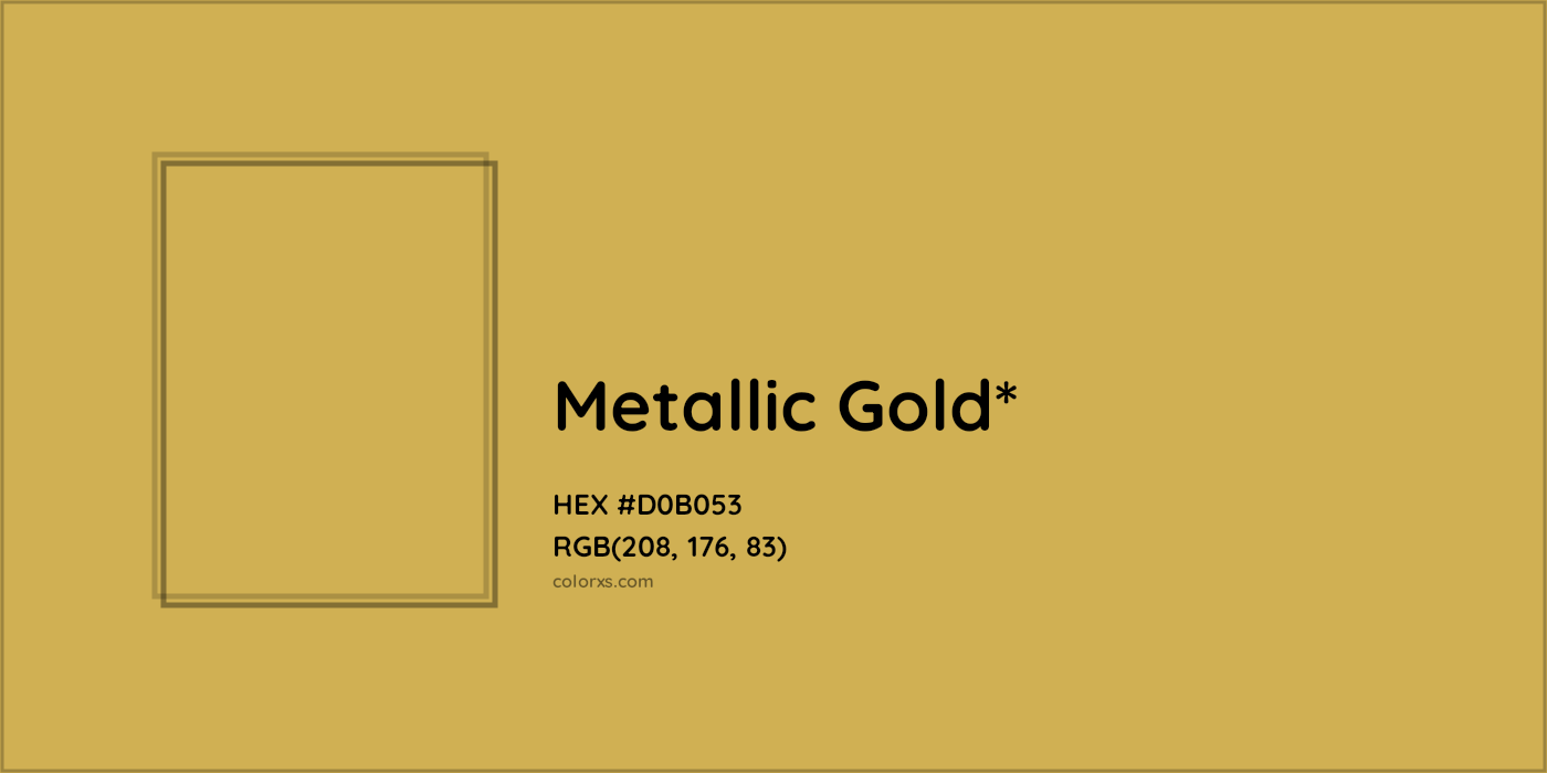 HEX #D0B053 Color Name, Color Code, Palettes, Similar Paints, Images