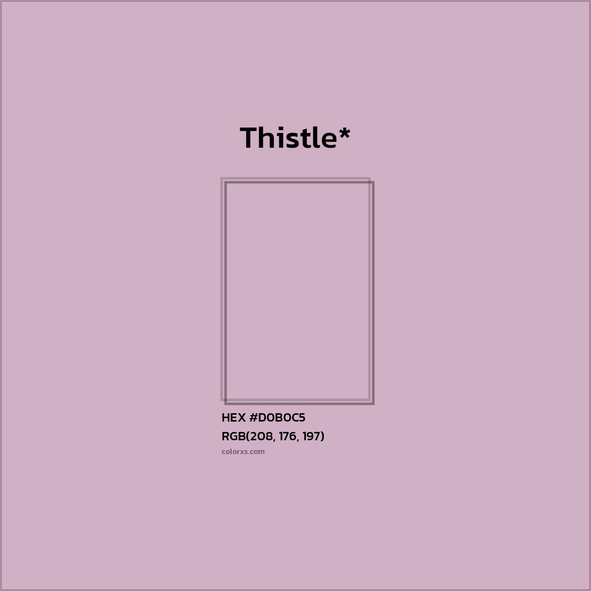 HEX #D0B0C5 Color Name, Color Code, Palettes, Similar Paints, Images