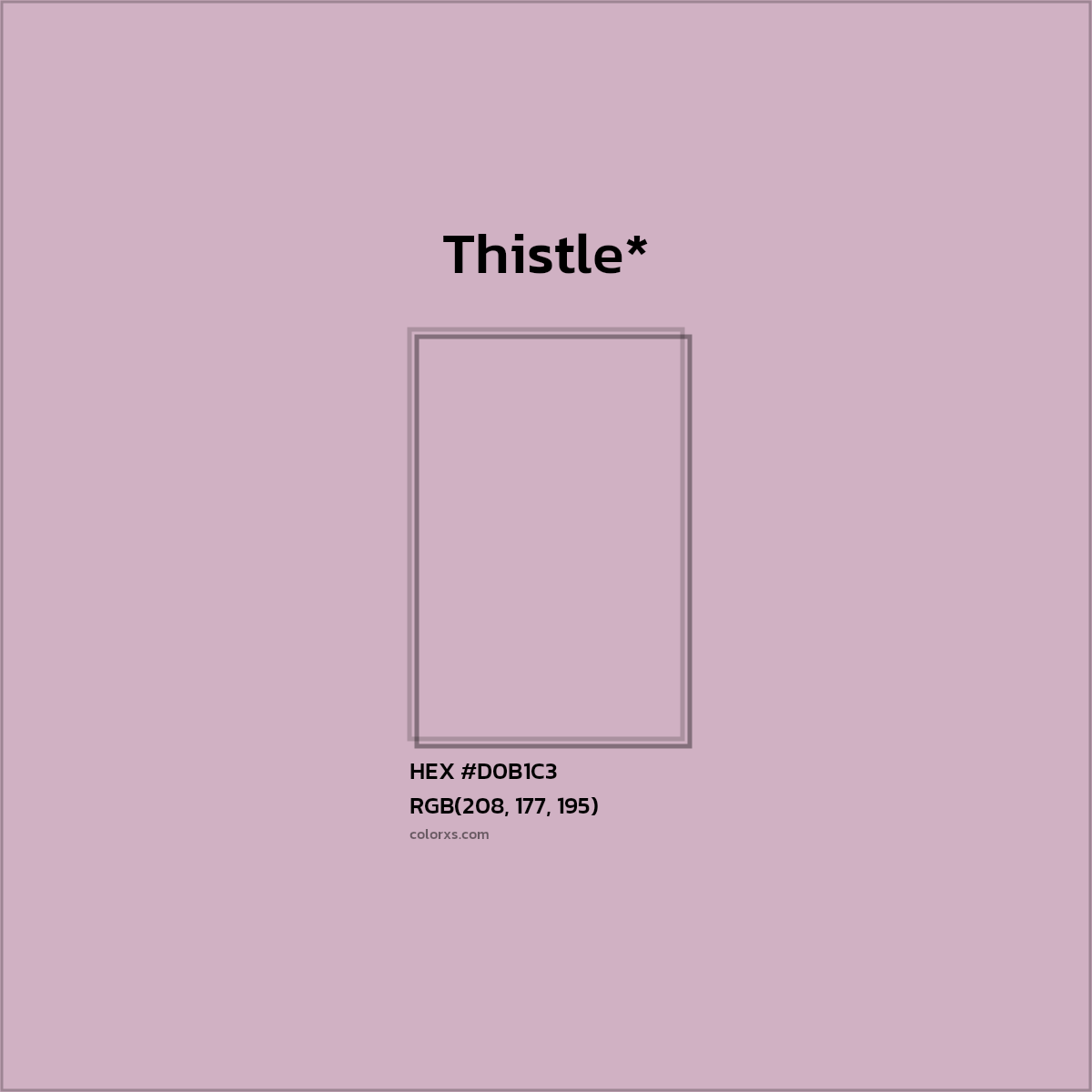 HEX #D0B1C3 Color Name, Color Code, Palettes, Similar Paints, Images