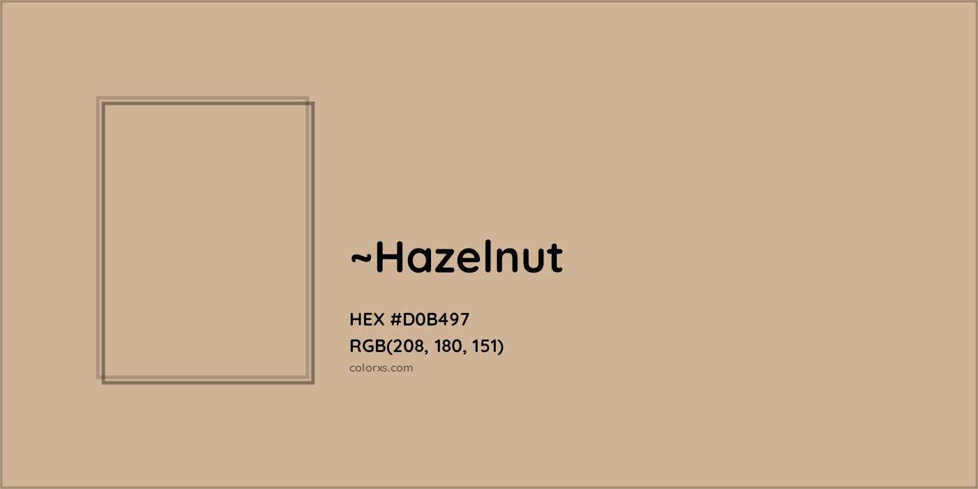 HEX #D0B497 Color Name, Color Code, Palettes, Similar Paints, Images