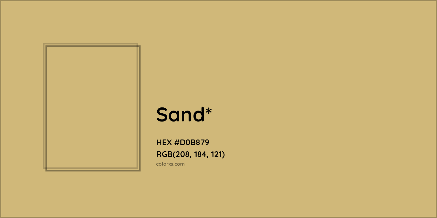 HEX #D0B879 Color Name, Color Code, Palettes, Similar Paints, Images