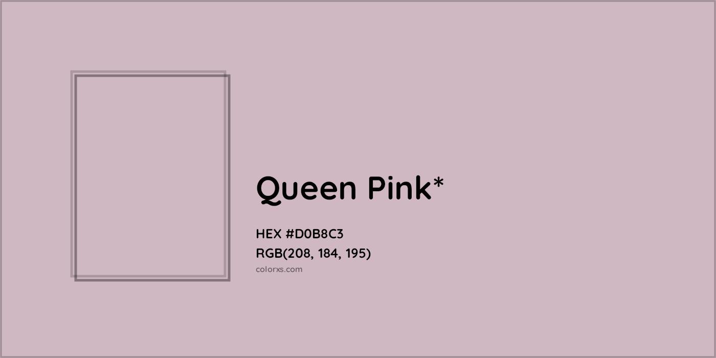 HEX #D0B8C3 Color Name, Color Code, Palettes, Similar Paints, Images