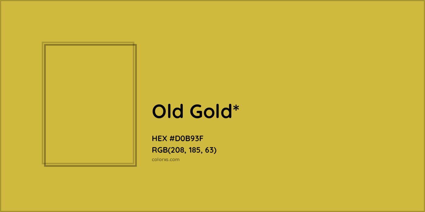 HEX #D0B93F Color Name, Color Code, Palettes, Similar Paints, Images