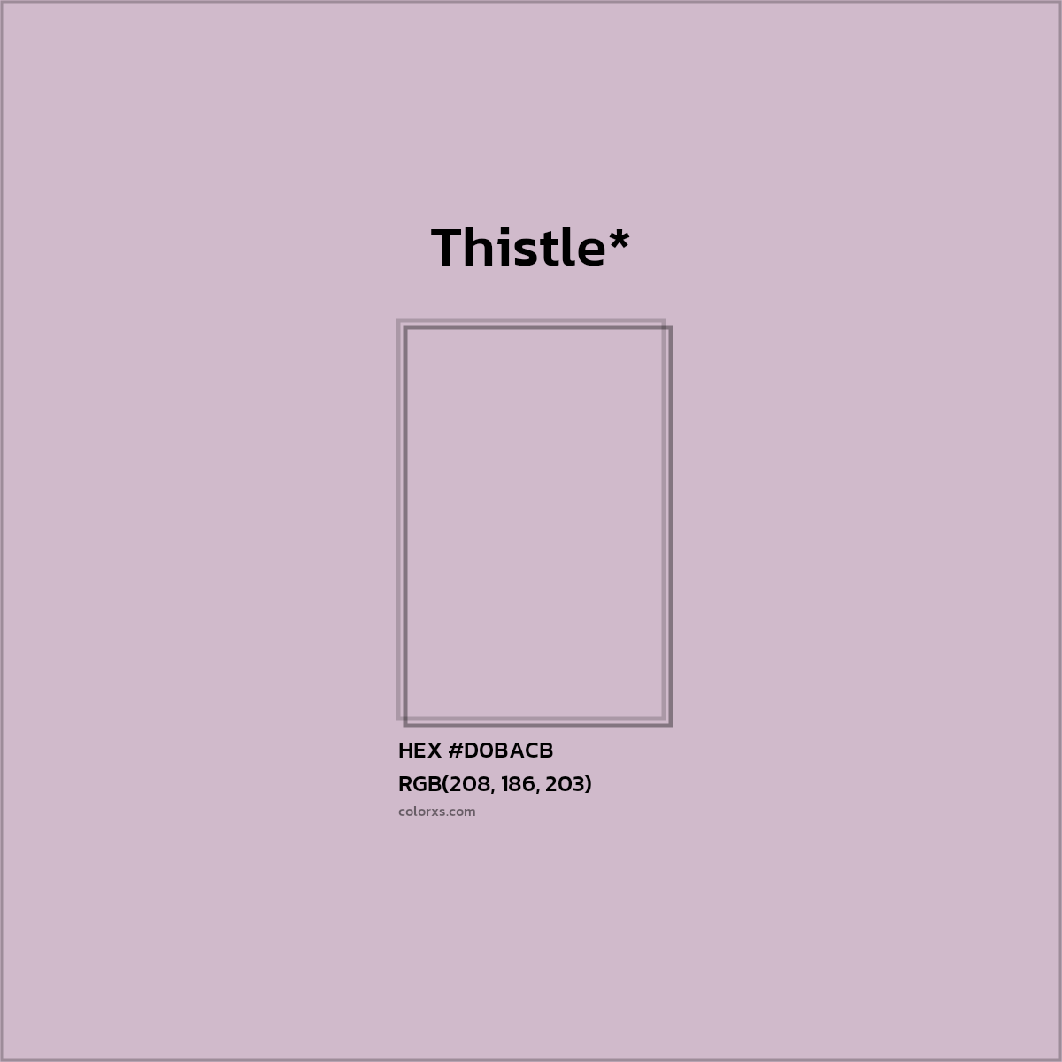HEX #D0BACB Color Name, Color Code, Palettes, Similar Paints, Images