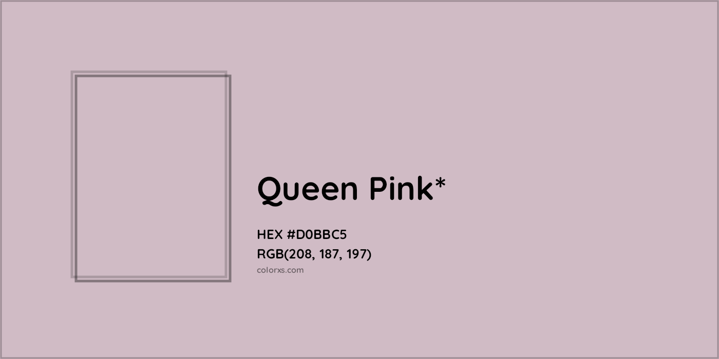 HEX #D0BBC5 Color Name, Color Code, Palettes, Similar Paints, Images