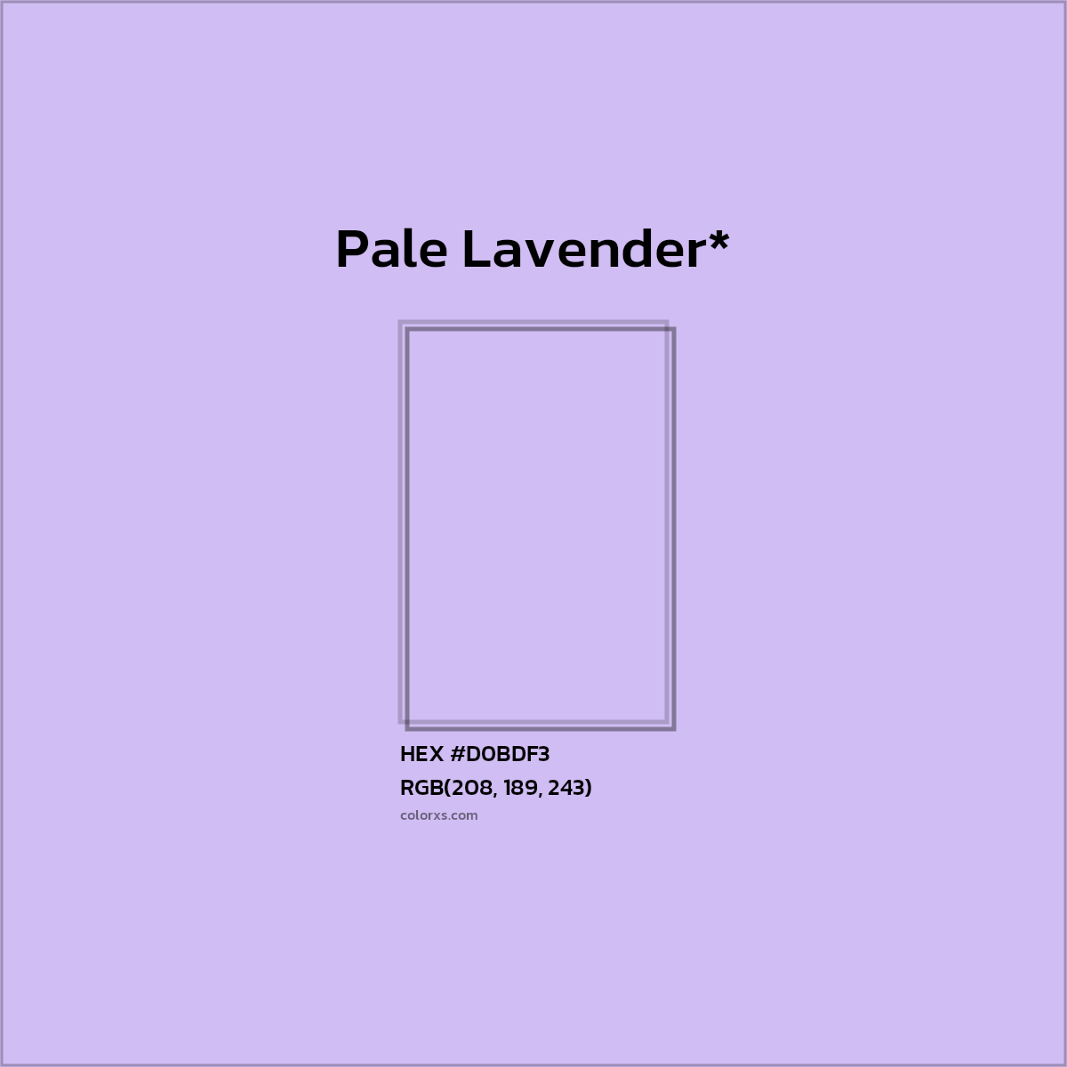 HEX #D0BDF3 Color Name, Color Code, Palettes, Similar Paints, Images
