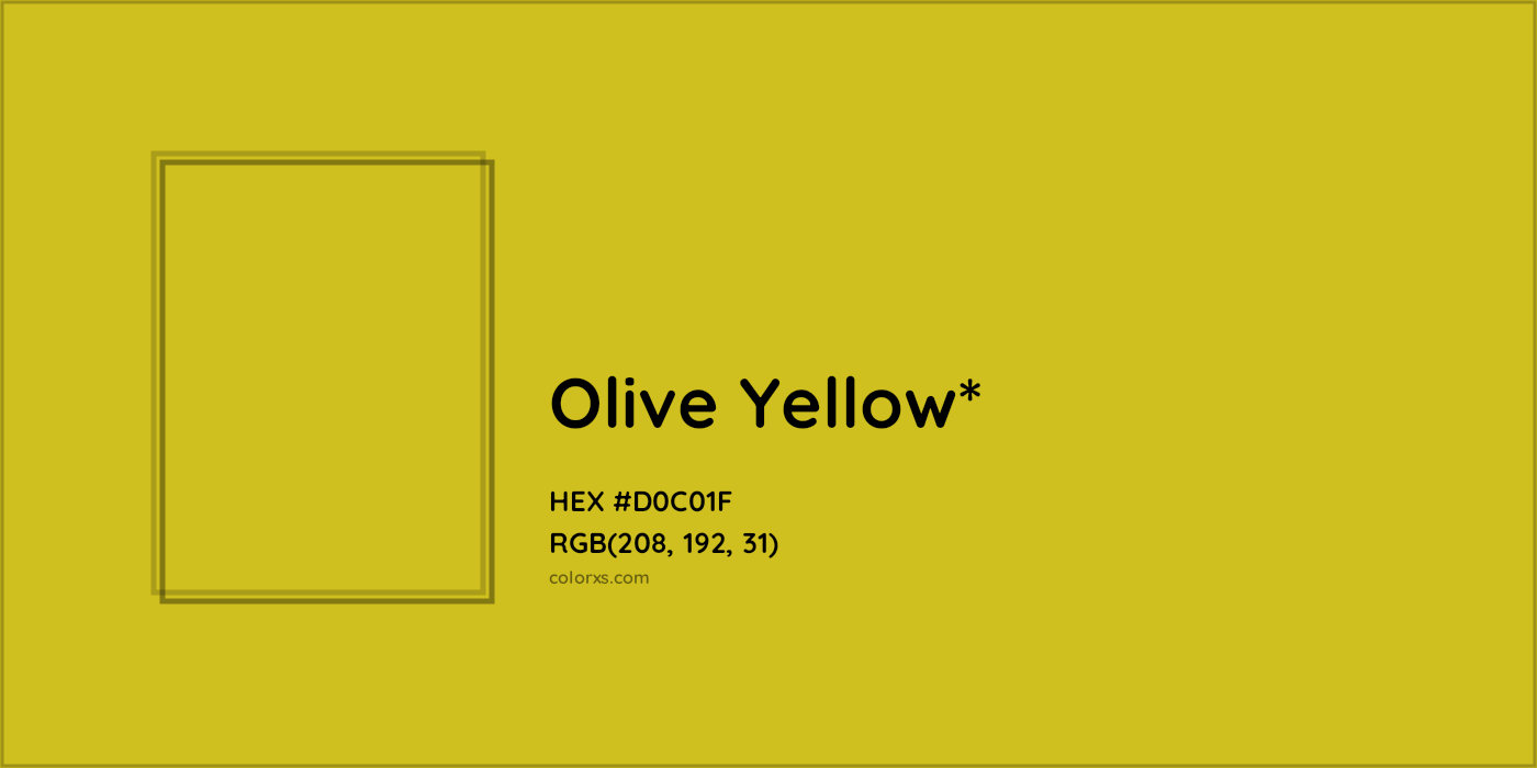 HEX #D0C01F Color Name, Color Code, Palettes, Similar Paints, Images