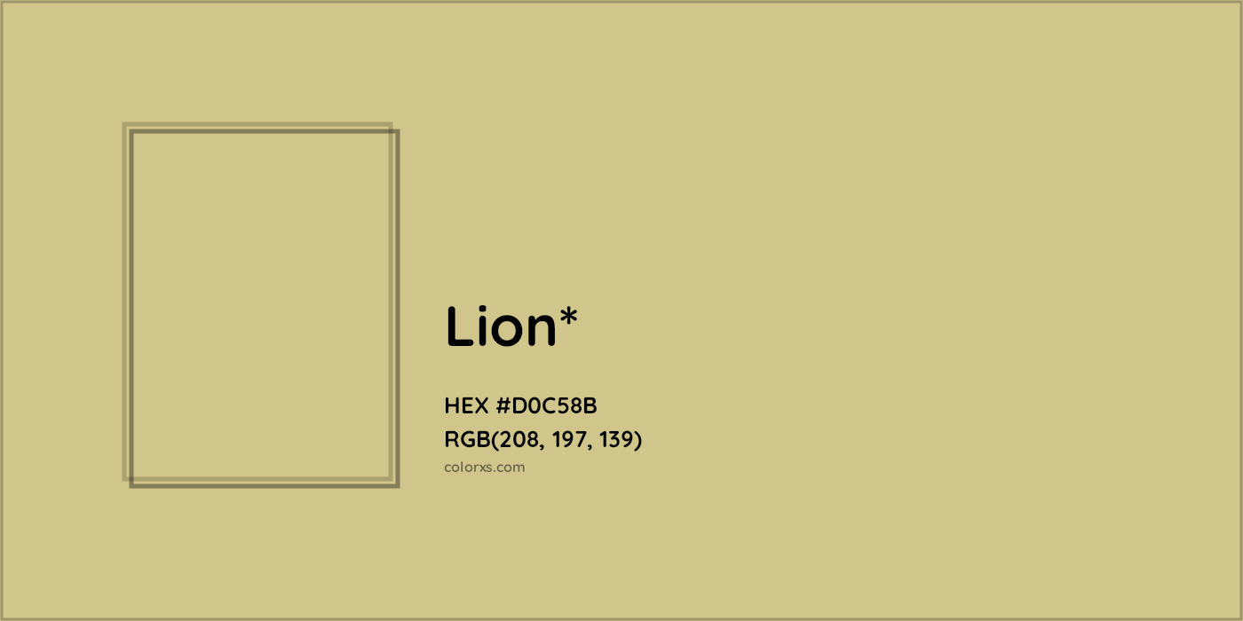 HEX #D0C58B Color Name, Color Code, Palettes, Similar Paints, Images