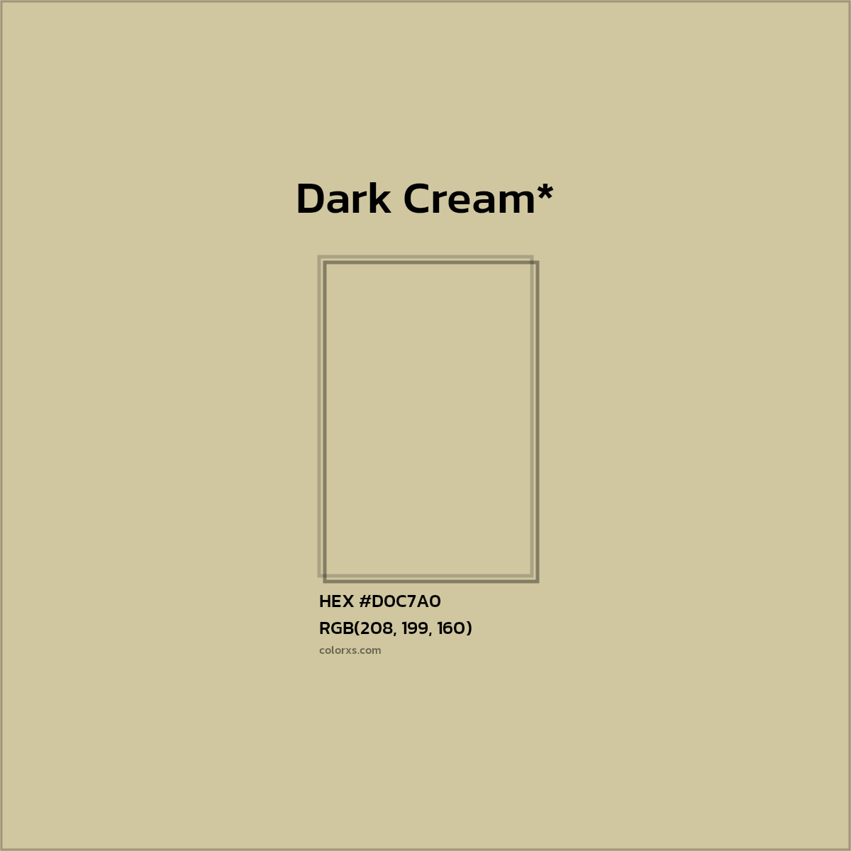 HEX #D0C7A0 Color Name, Color Code, Palettes, Similar Paints, Images