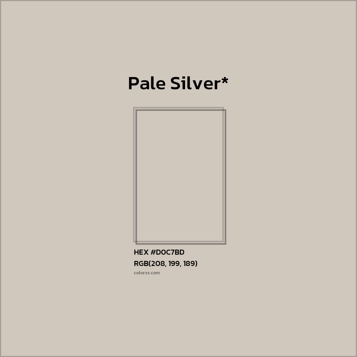 HEX #D0C7BD Color Name, Color Code, Palettes, Similar Paints, Images