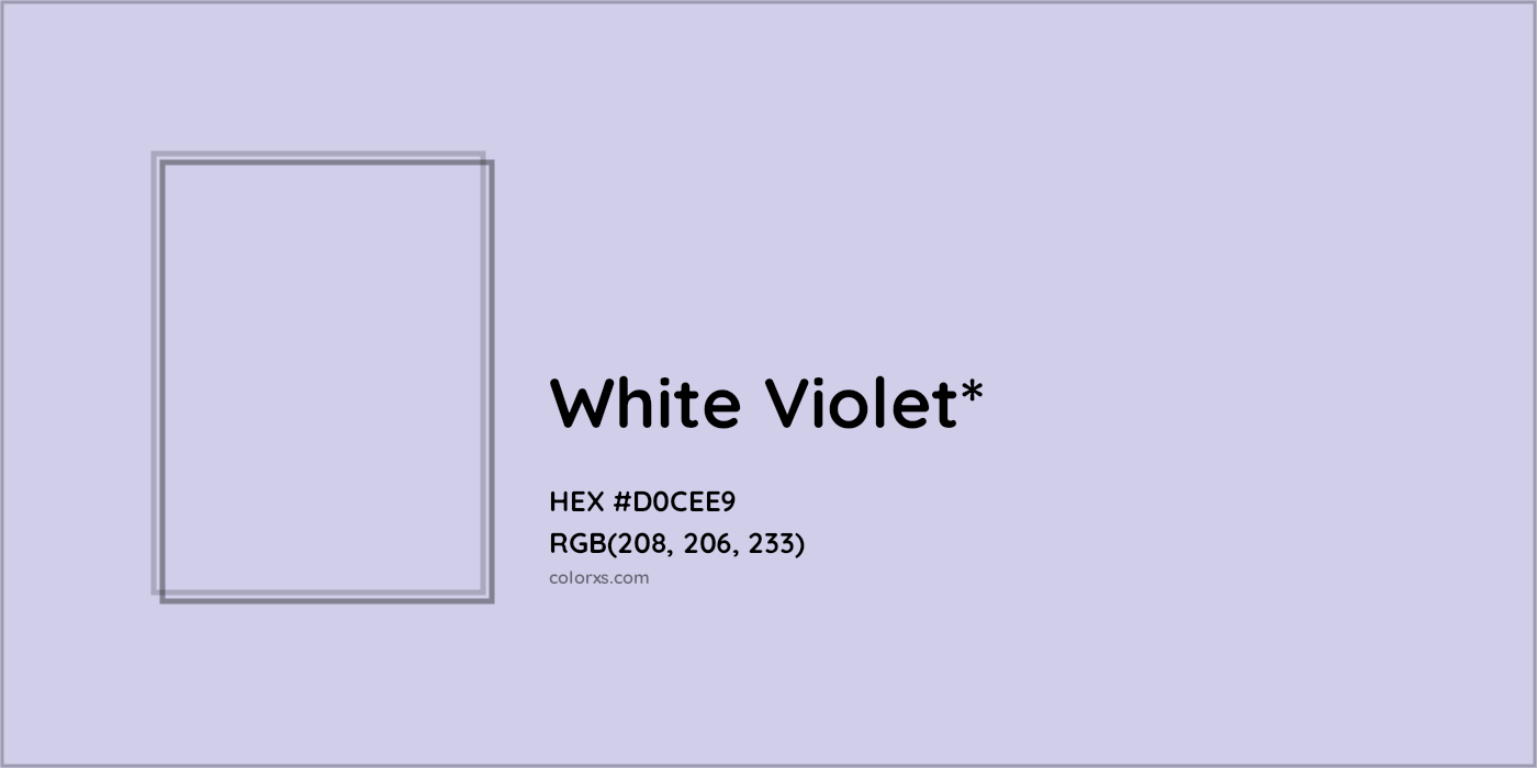 HEX #D0CEE9 Color Name, Color Code, Palettes, Similar Paints, Images
