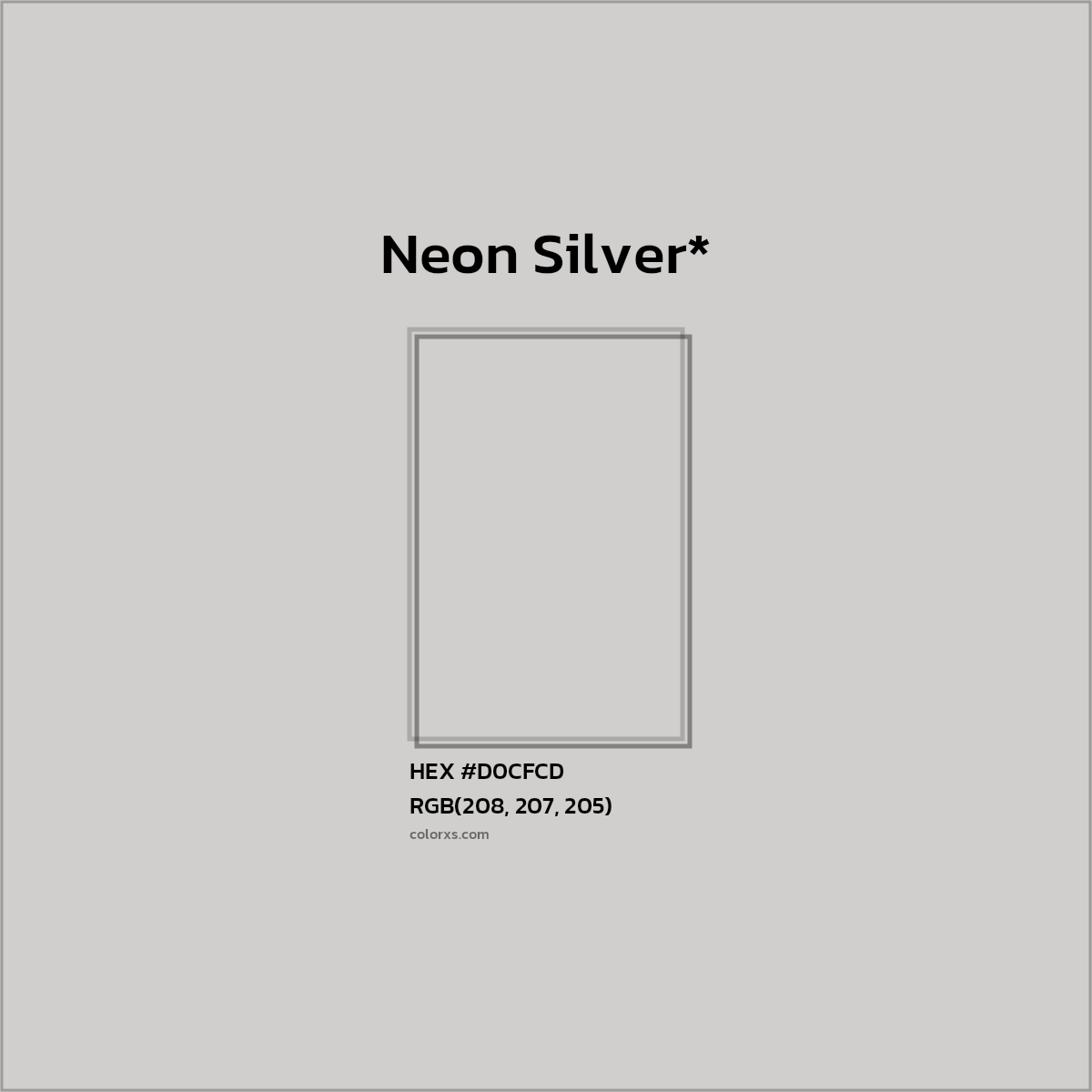HEX #D0CFCD Color Name, Color Code, Palettes, Similar Paints, Images