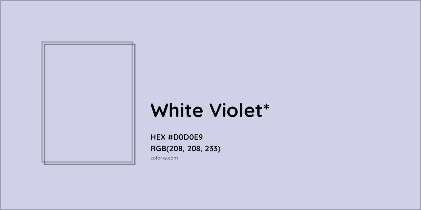HEX #D0D0E9 Color Name, Color Code, Palettes, Similar Paints, Images