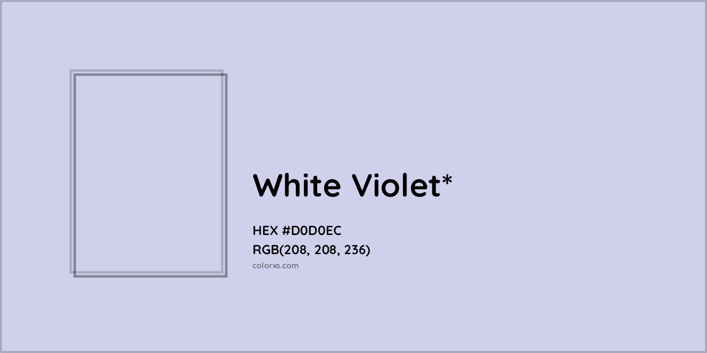 HEX #D0D0EC Color Name, Color Code, Palettes, Similar Paints, Images