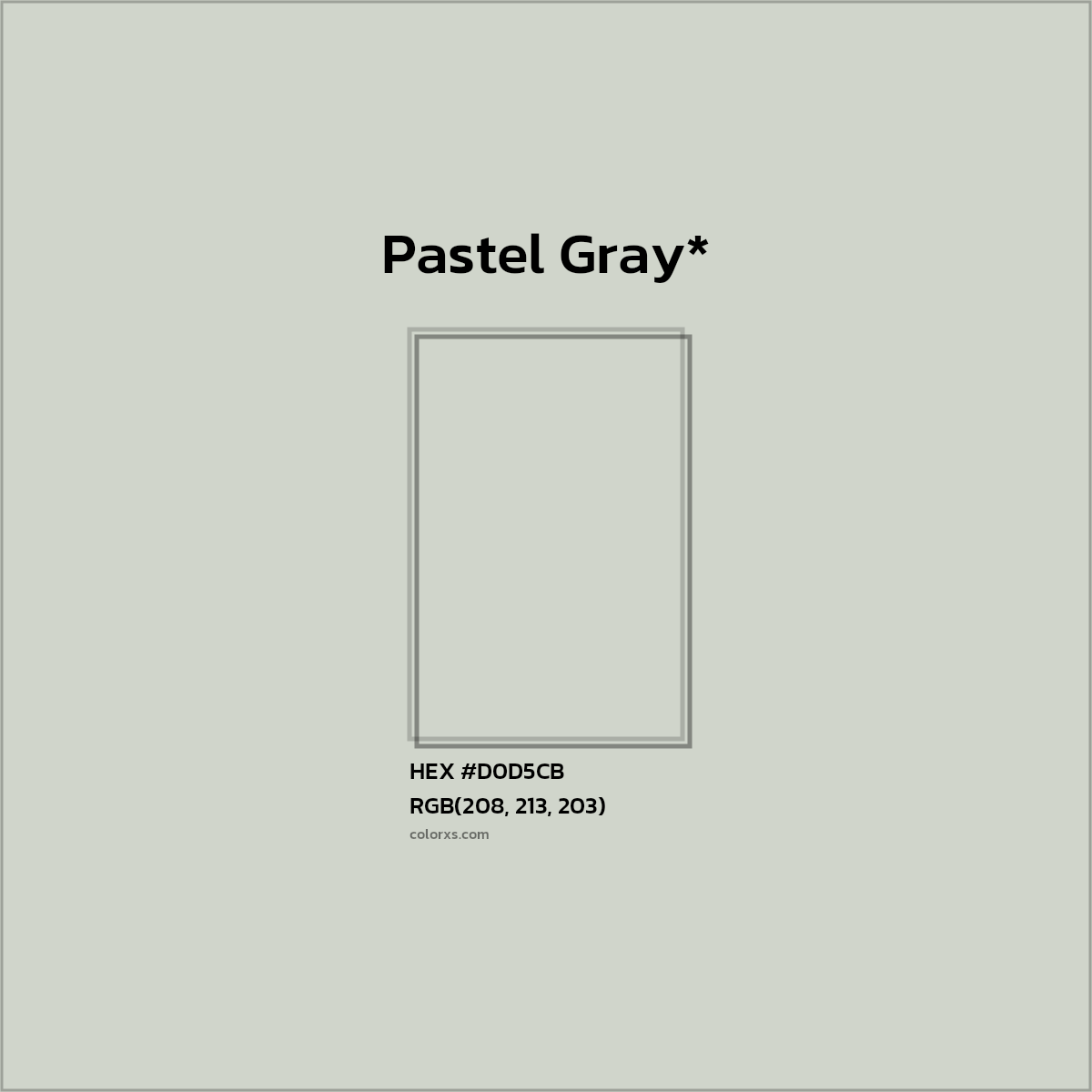 HEX #D0D5CB Color Name, Color Code, Palettes, Similar Paints, Images