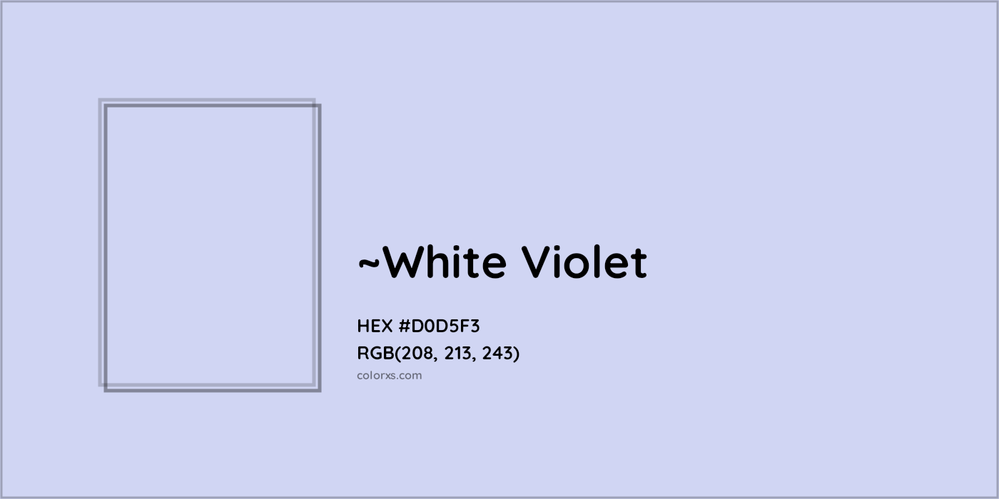 HEX #D0D5F3 Color Name, Color Code, Palettes, Similar Paints, Images