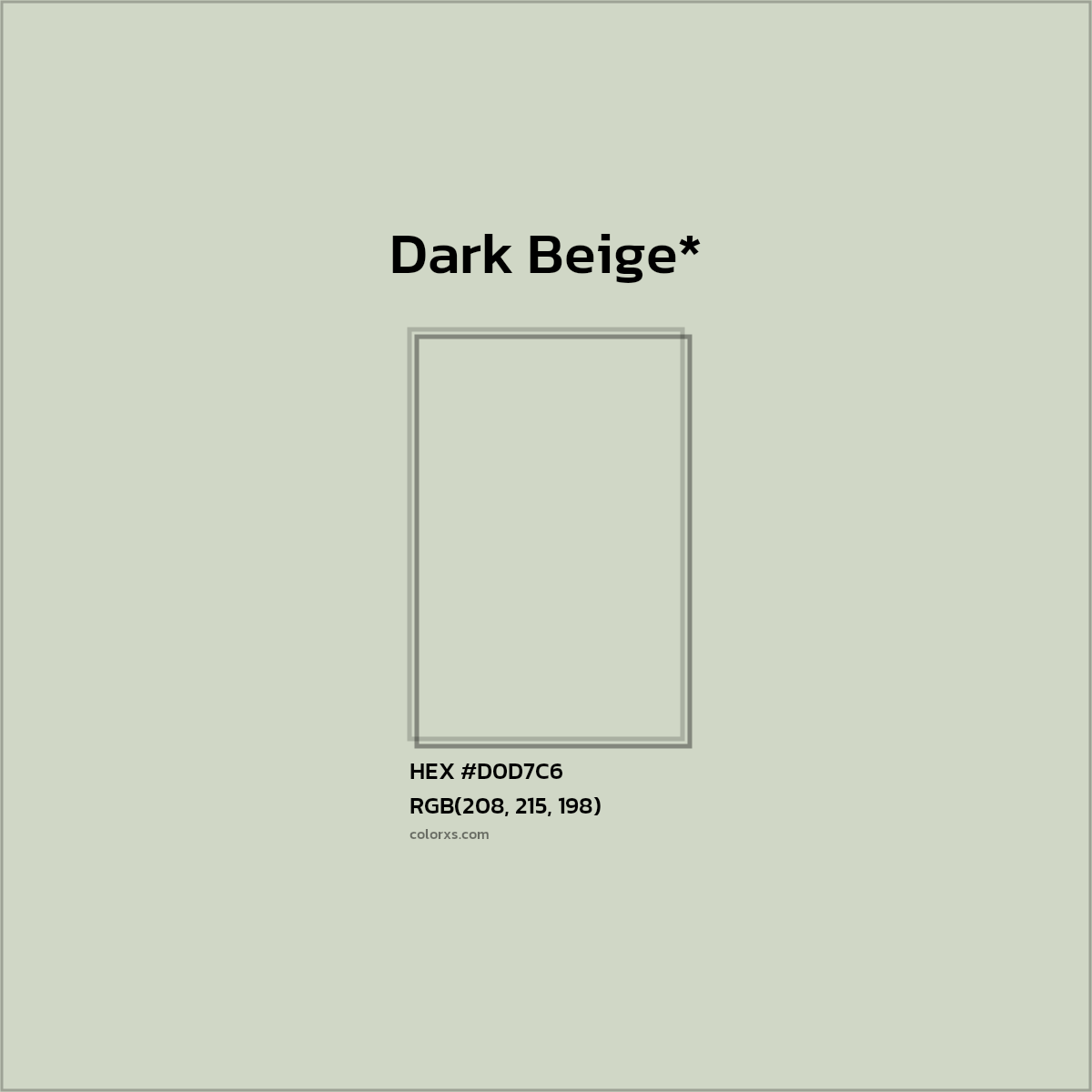HEX #D0D7C6 Color Name, Color Code, Palettes, Similar Paints, Images