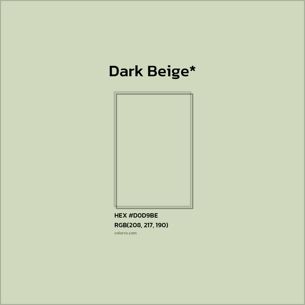 HEX #D0D9BE Color Name, Color Code, Palettes, Similar Paints, Images