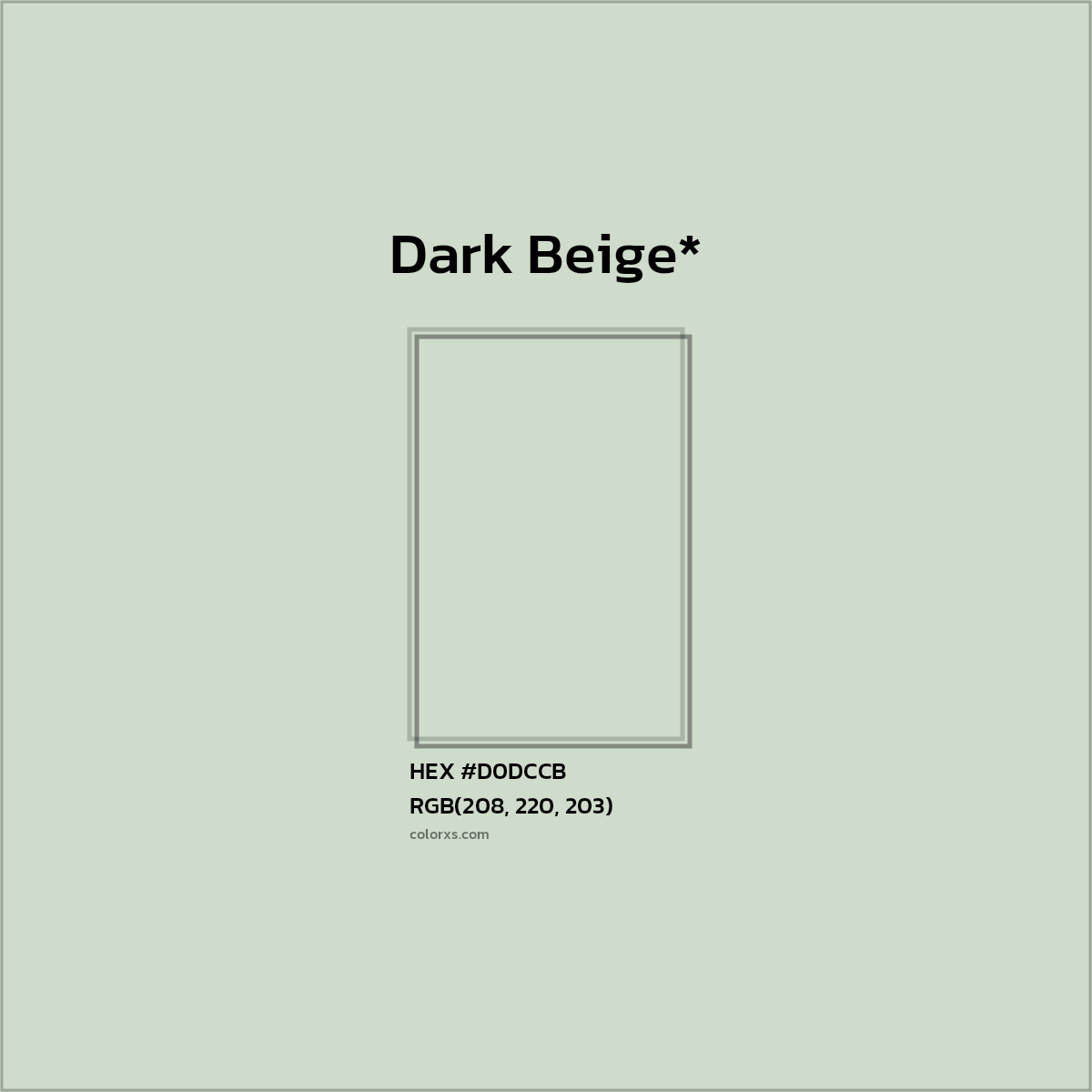 HEX #D0DCCB Color Name, Color Code, Palettes, Similar Paints, Images