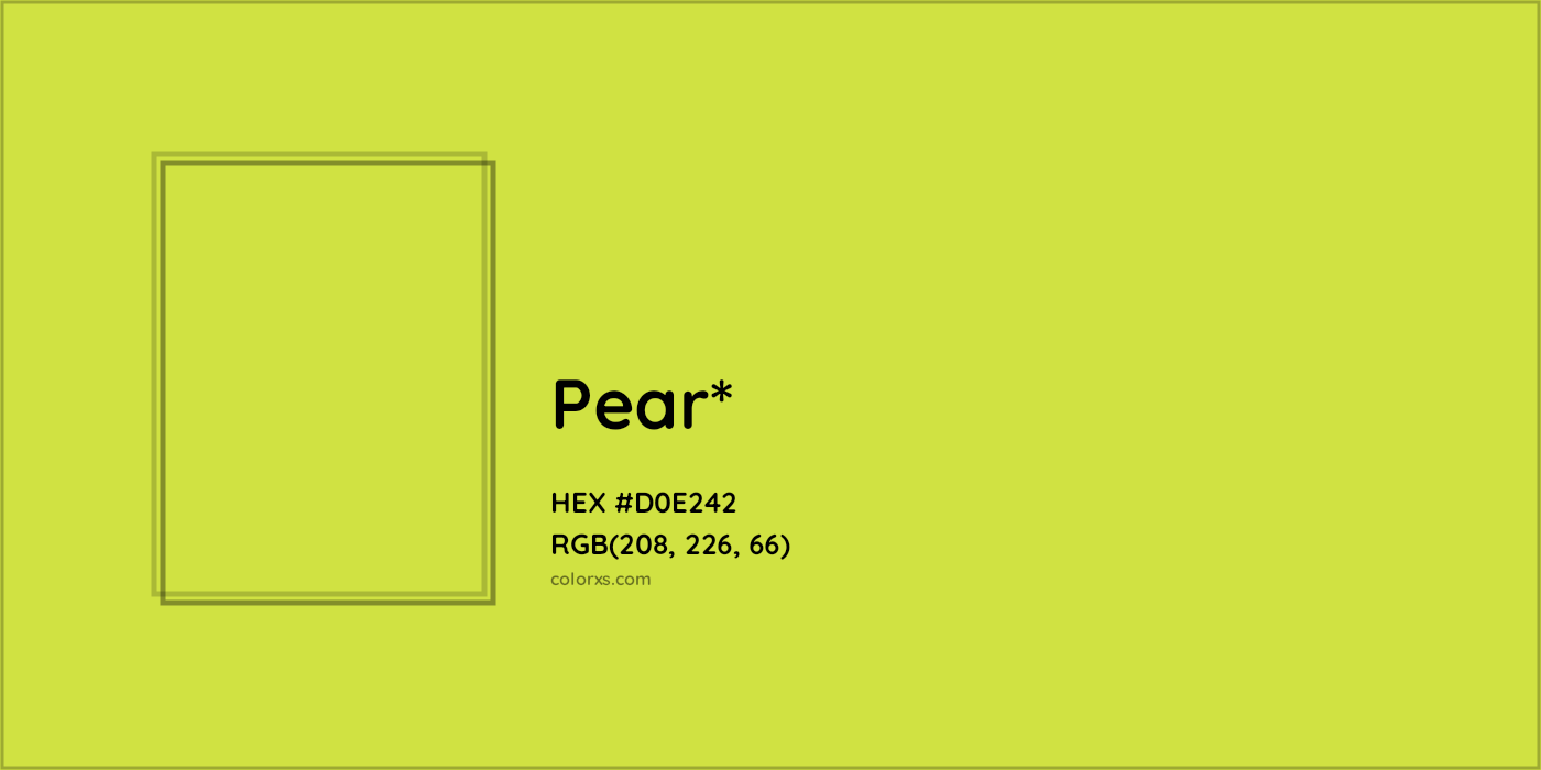 HEX #D0E242 Color Name, Color Code, Palettes, Similar Paints, Images