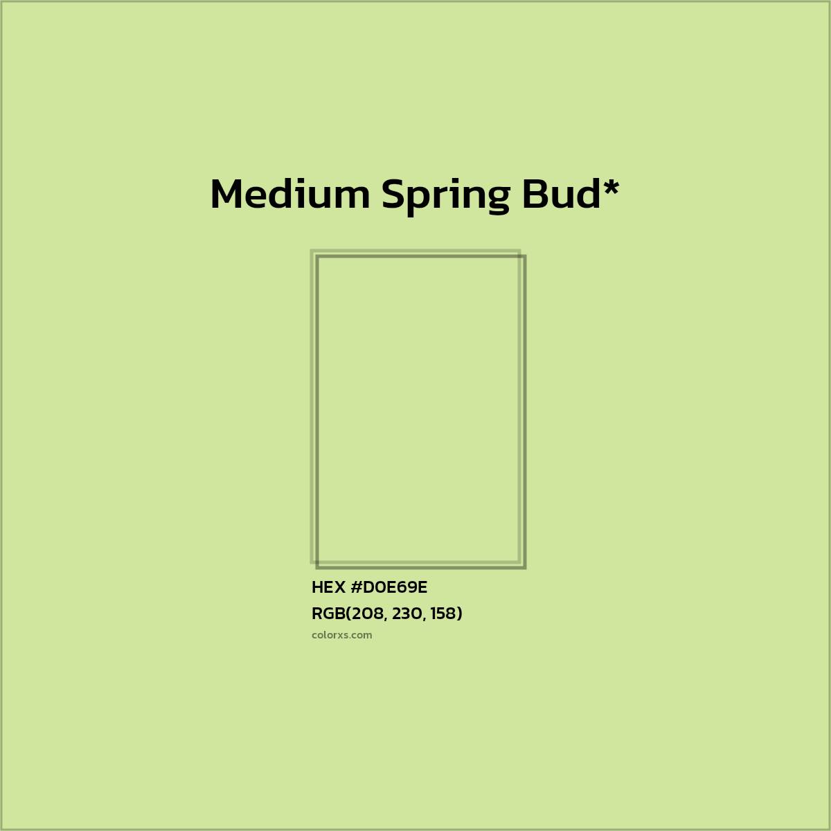 HEX #D0E69E Color Name, Color Code, Palettes, Similar Paints, Images