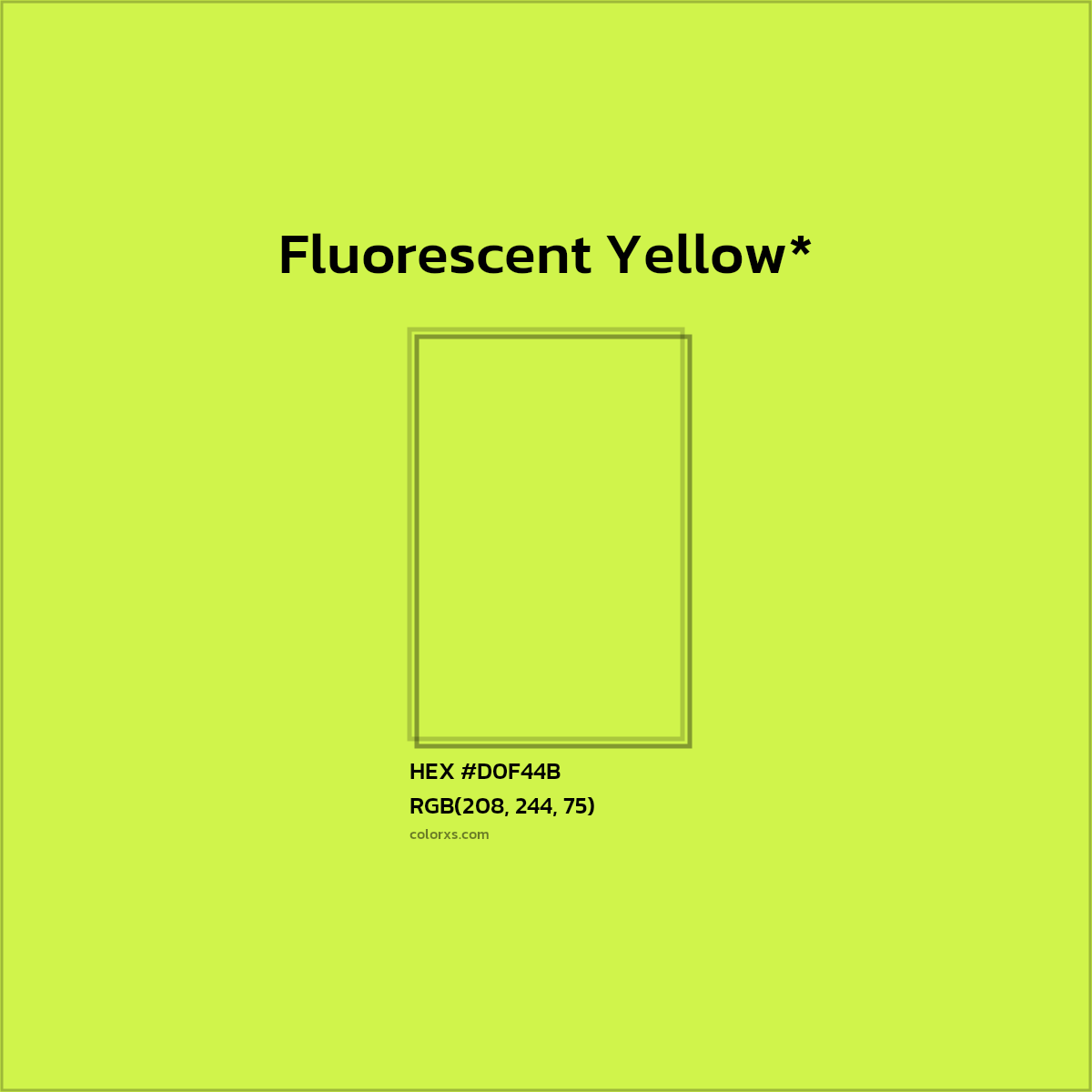 HEX #D0F44B Color Name, Color Code, Palettes, Similar Paints, Images