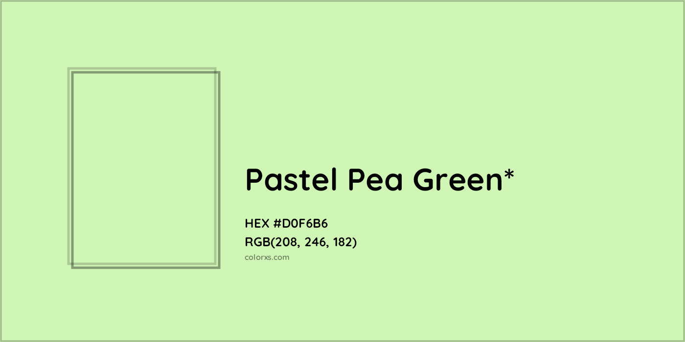 HEX #D0F6B6 Color Name, Color Code, Palettes, Similar Paints, Images